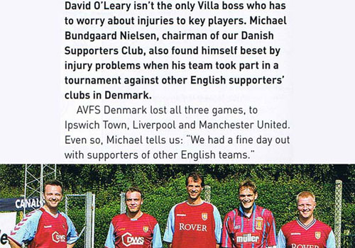 Aston Villa News & Record