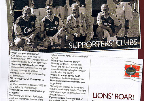 Aston Villa News & Record